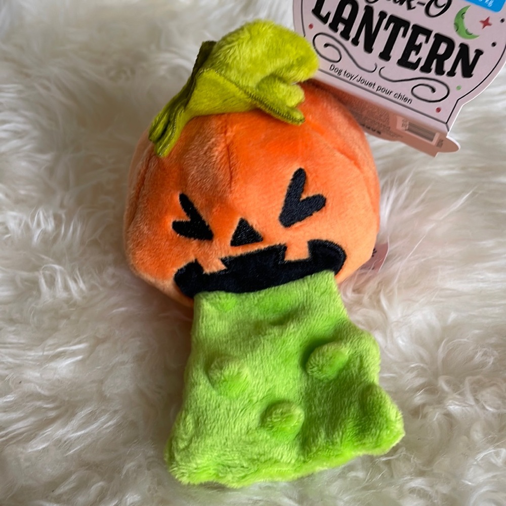 BARK Yak-O Lantern XS-S dog toy NWT